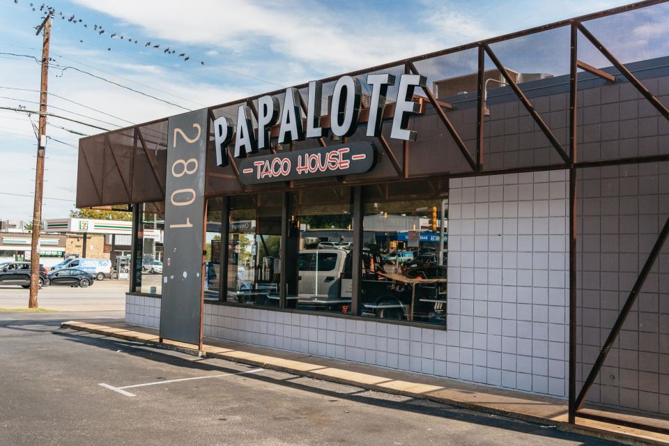 Austin: Breakfast Taco Tour with Transportation - Stop 2 at Papalote Taco House: tradition plus a modern twist