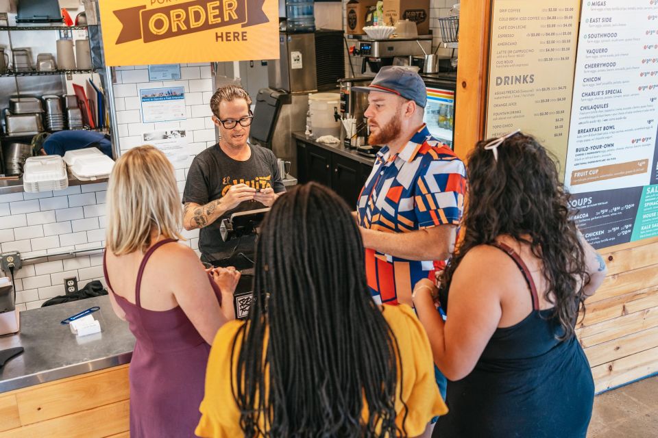 Austin: Breakfast Taco Tour with Transportation - Chips, queso, guacamole, and agua fresca: the Austin flavor loop