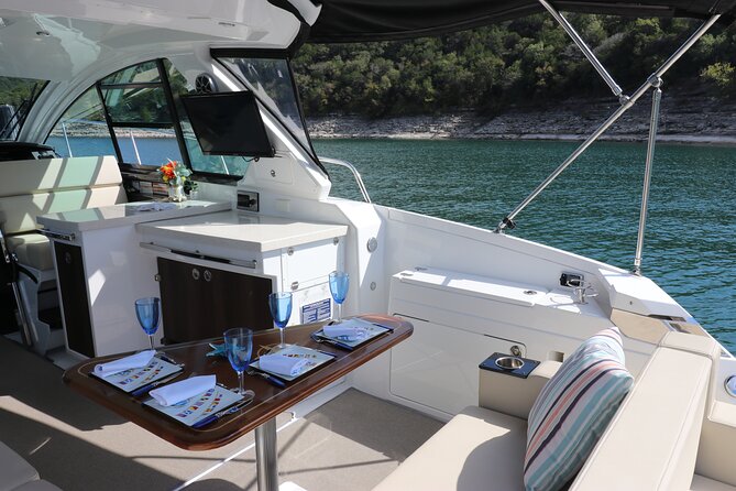 Austin Yacht Charter Experience on Lake Travis - Lake Travis from a 38-foot yacht is a different kind of Austin day