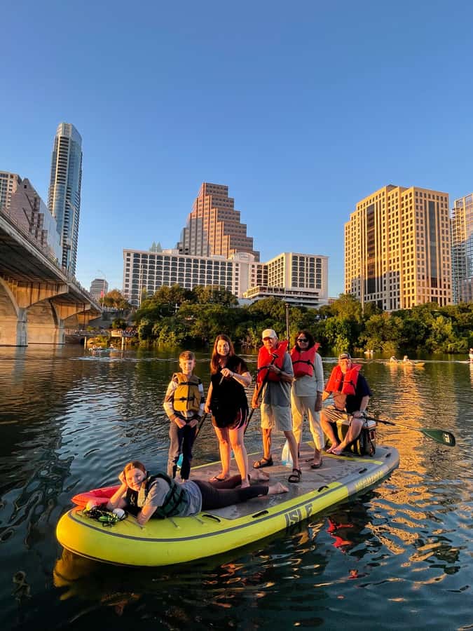 Downtown Sunset Tandem Kayak with 1.5M Bats - Cost and Value: Is $54 a Good Deal for 2 Hours?