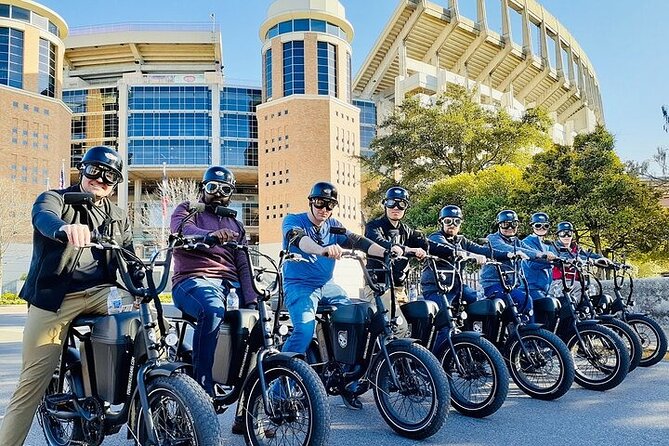 Private Group - Biker Gang E-Bike Tour of Austin - Check-In and Gear at the Walsh Street Clubhouse